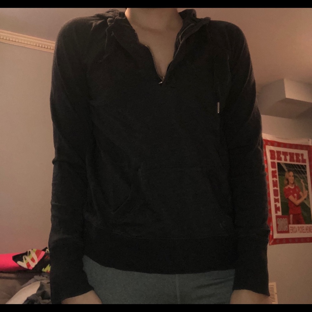 Half zip hoodie